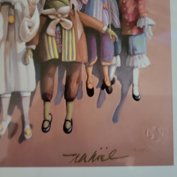 Nancy Noel framed print titled Strings. - Picture 3 of 3